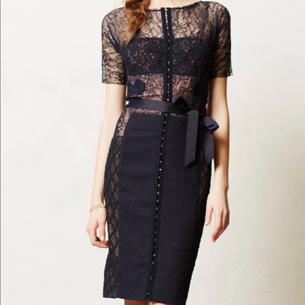 Byron Lars Carissima Sheath from Anthropologie.